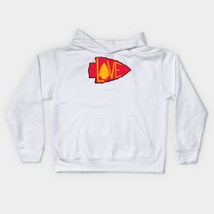 Arrowhead Love Kids Hoodie